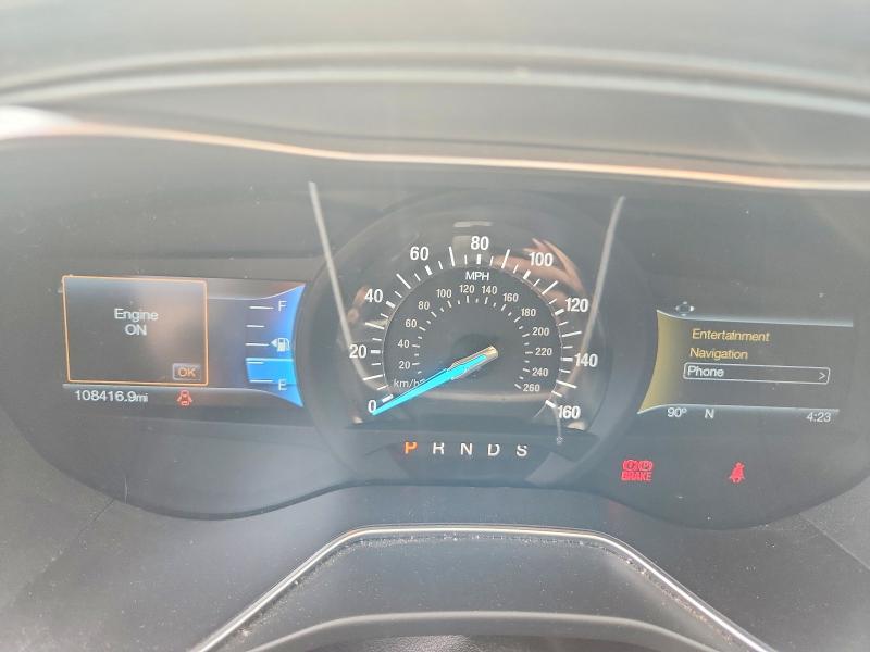 Photo 9 from auction – 2017 FORD FUSION with VIN 3FA6P0K97HR108229