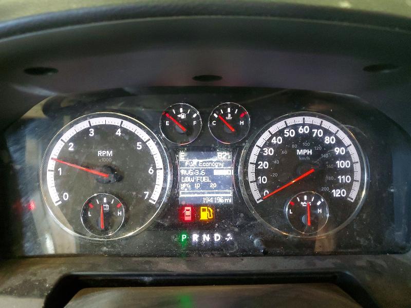 Photo 9 from auction – 2012 DODGE RAM 1500 with VIN 1C6RD7HT4CS273607