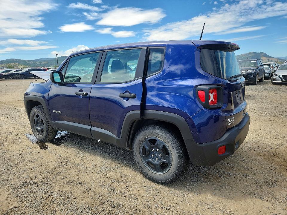 Photo 2 from auction – 2019 JEEP RENEGADE with VIN ZACNJBAB5KPJ96235