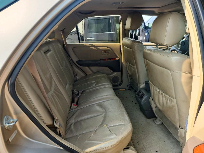Photo 10 from auction – 2000 LEXUS RX with VIN JT6HF10U7Y0109813