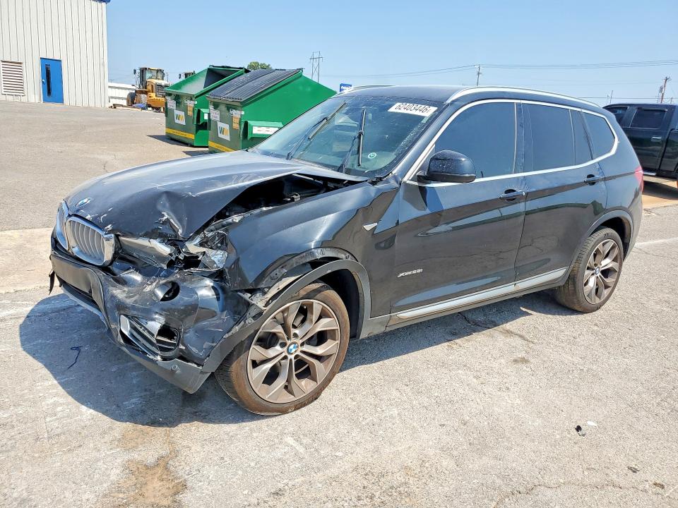 BMW X3 2016 with VIN 5UXWX9C53G0D76852 - Photo from auction