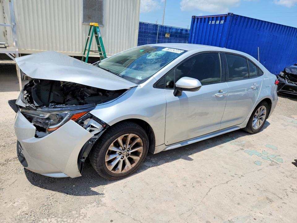 TOYOTA COROLLA 2021 with VIN JTDVPMAE1MJ156213 - Photo from auction