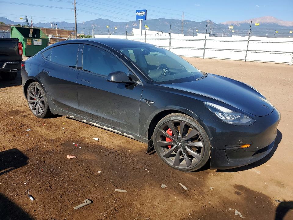 Photo 4 from auction – 2020 TESLA MODEL 3 with VIN 5YJ3E1ECXLF796415