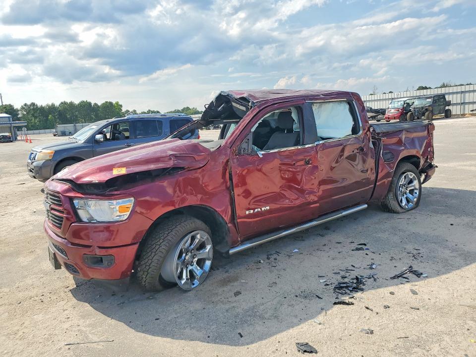 RAM 1500 2019 with VIN 1C6SRFFT1KN607945 - Photo from auction