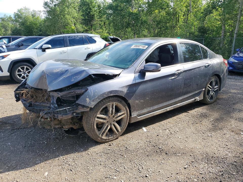 Photo 1 from auction – 2016 HONDA ACCORD with VIN 1HGCR2F55GA800980