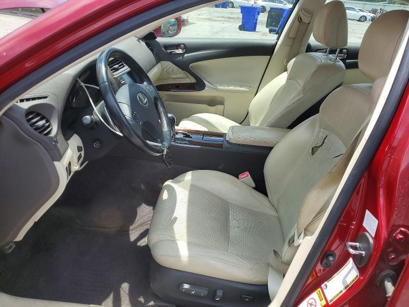 Photo 7 from auction – 2010 LEXUS IS with VIN JTHCF5C20A2033039