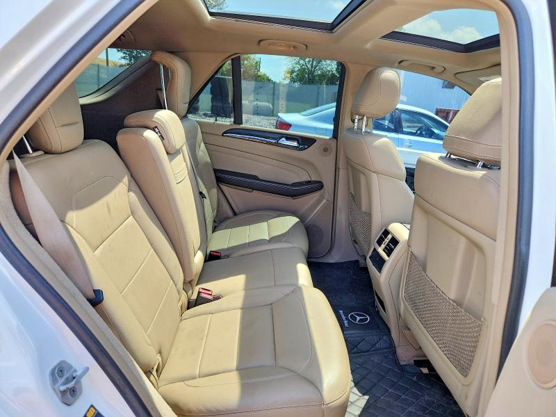 Photo 10 from auction – 2015 MERCEDES-BENZ ML with VIN 4JGDA5GB0FA508664