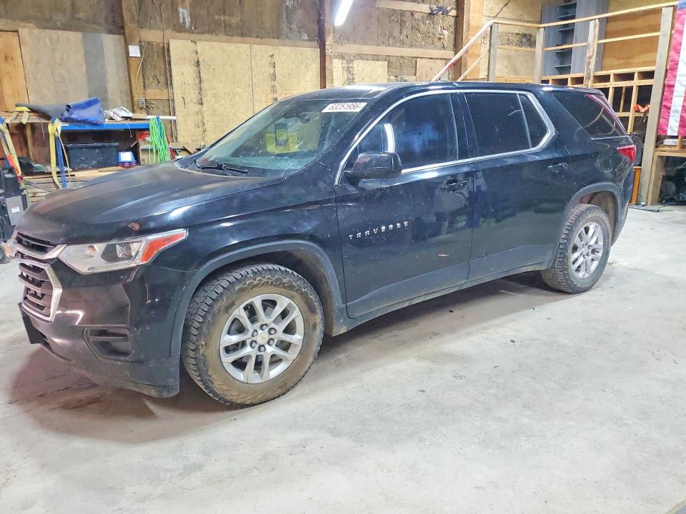 CHEVROLET TRAVERSE 2018 with VIN 1GNEVFKW2JJ201185 - Photo from auction