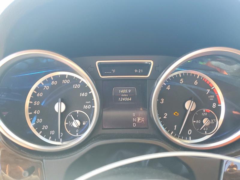 Photo 9 from auction – 2014 MERCEDES-BENZ ML with VIN 4JGDA5HBXEA403305