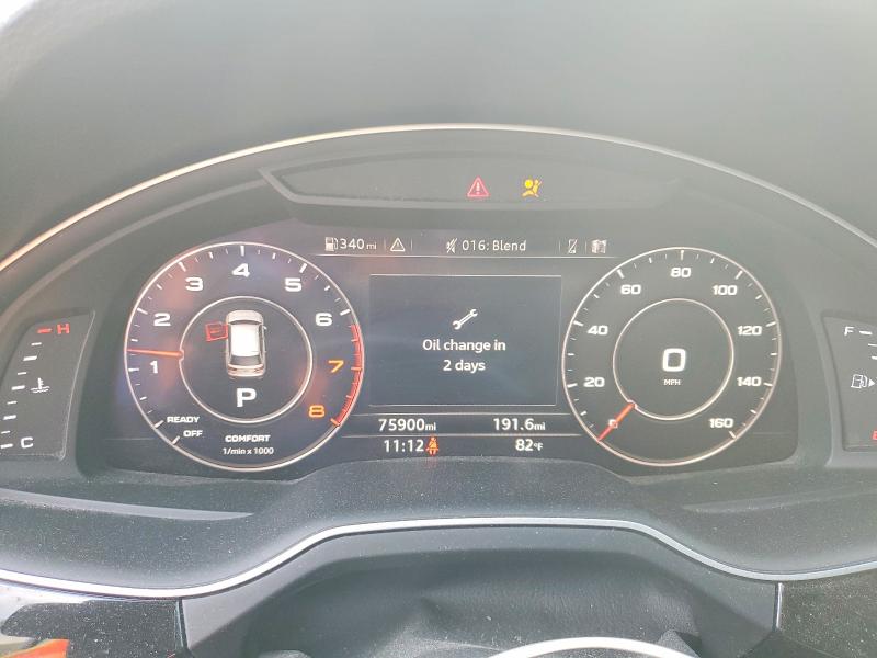 Photo 9 from auction – 2019 AUDI Q7 with VIN WA1LAAF79KD002873