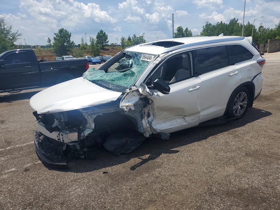 TOYOTA HIGHLANDER 2015 с VIN 5TDJKRFH7FS077535 - Фото с аукциона