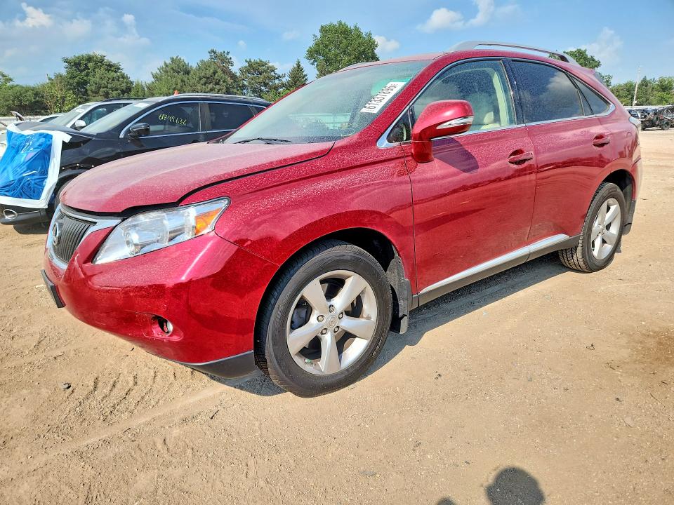 LEXUS RX 2010 with VIN 2T2BK1BA7AC020070 - Photo from auction