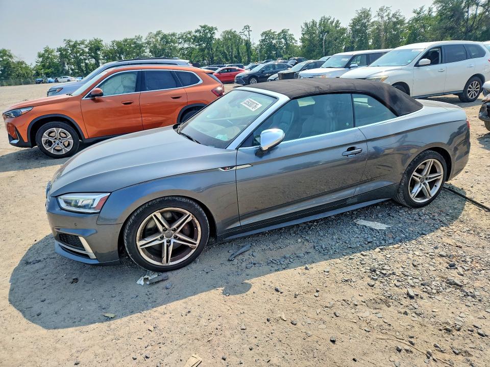 AUDI S5 2018 with VIN WAUY4GF50JN013223 - Photo from auction