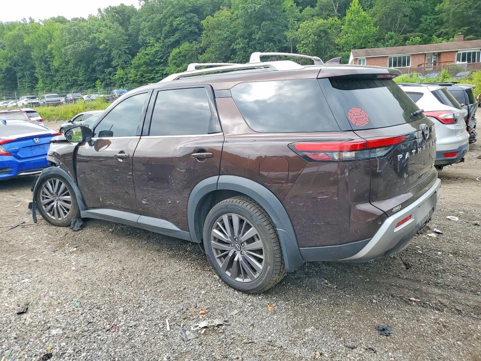 Photo 2 from auction – 2022 NISSAN PATHFINDER with VIN 5N1DR3CD9NC224859