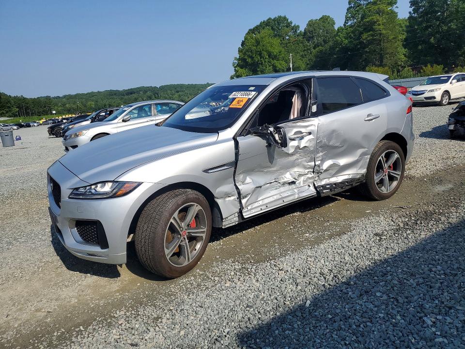 Photo 1 from auction – 2020 JAGUAR F-PACE with VIN SADCM2FV4LA637721