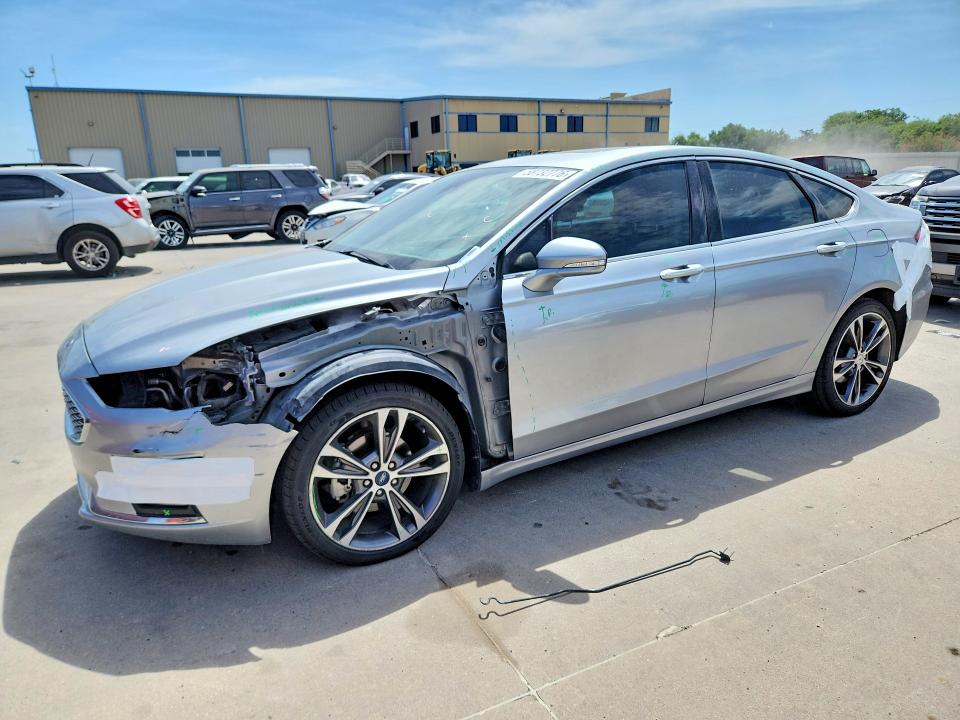 FORD FUSION 2020 with VIN 3FA6P0D98LR137048 - Photo from auction