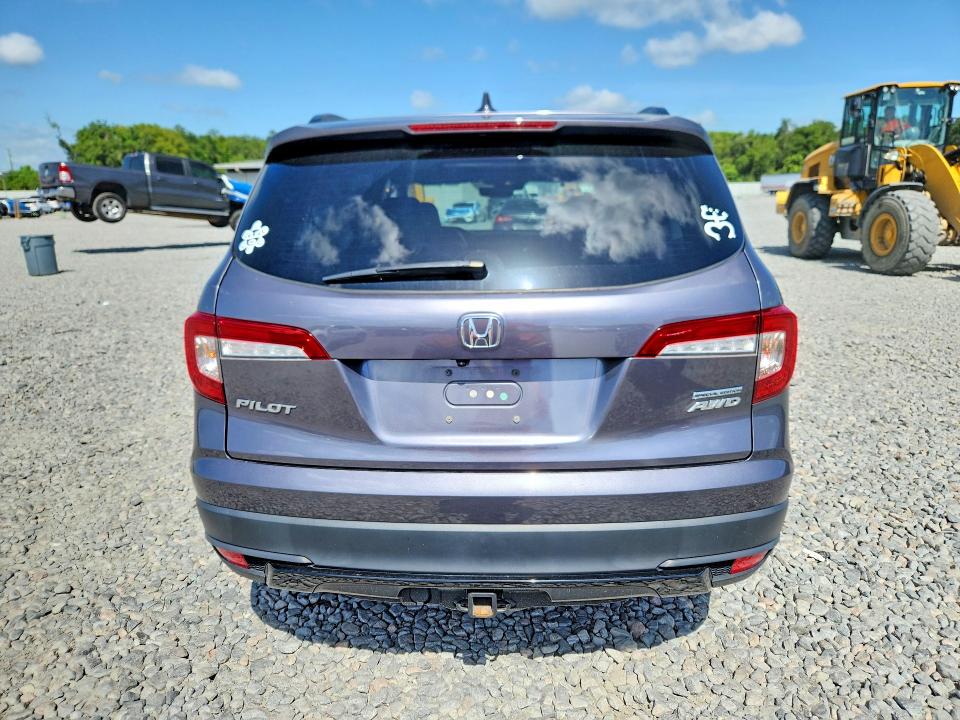 Photo 6 from auction – 2021 HONDA PILOT with VIN 5FNYF6H24MB092652
