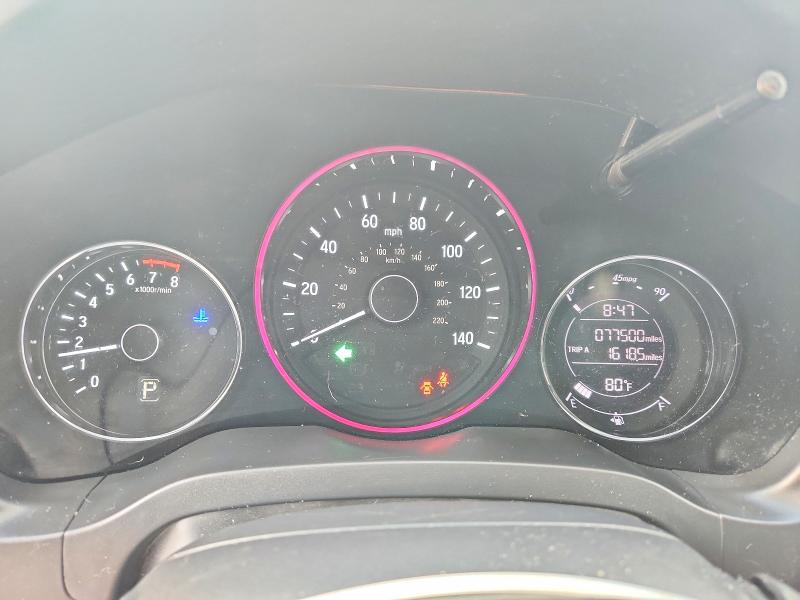 Photo 9 from auction – 2021 HONDA HR-V with VIN 3CZRU5H34MM718901