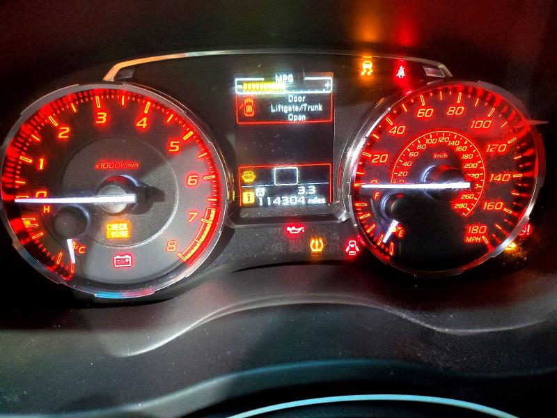 Photo 9 from auction – 2015 SUBARU WRX with VIN JF1VA1A65F9826560