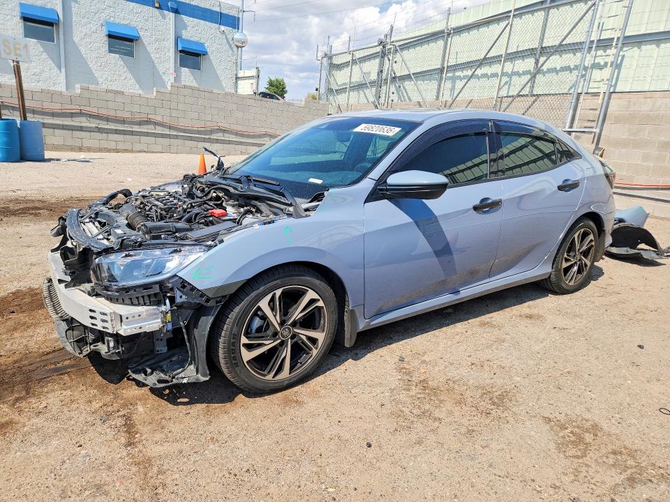 Photo 1 from auction – 2020 HONDA CIVIC with VIN SHHFK7H83LU208482