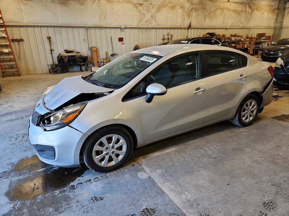 KIA RIO 2014 with VIN KNADM4A34E6349279 - Photo from auction