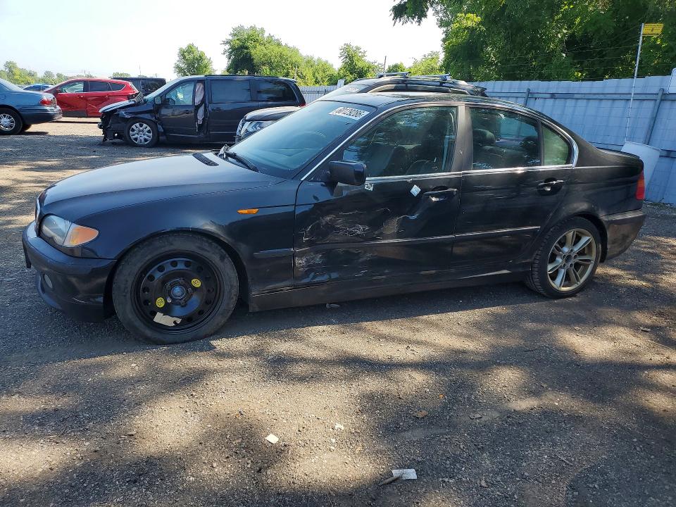 BMW 330 2002 with VIN WBAEV53452KM01406 - Photo from auction