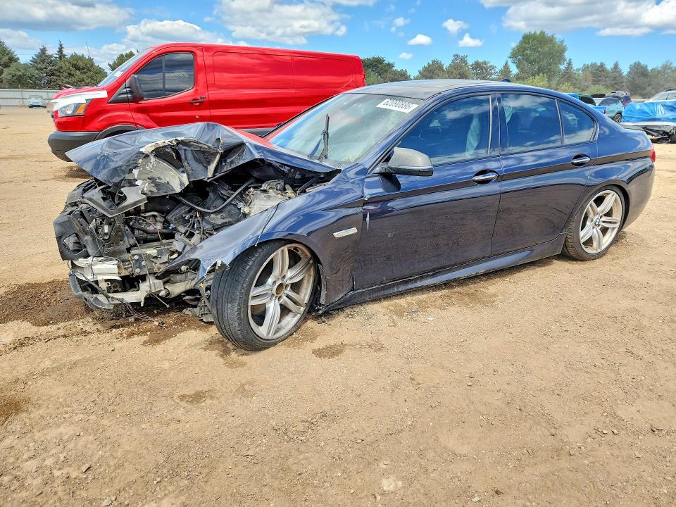 BMW 535 2014 with VIN WBA5B1C51ED483346 - Photo from auction