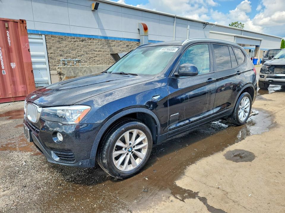 BMW X3 2017 with VIN 5UXWX9C37H0W79050 - Photo from auction