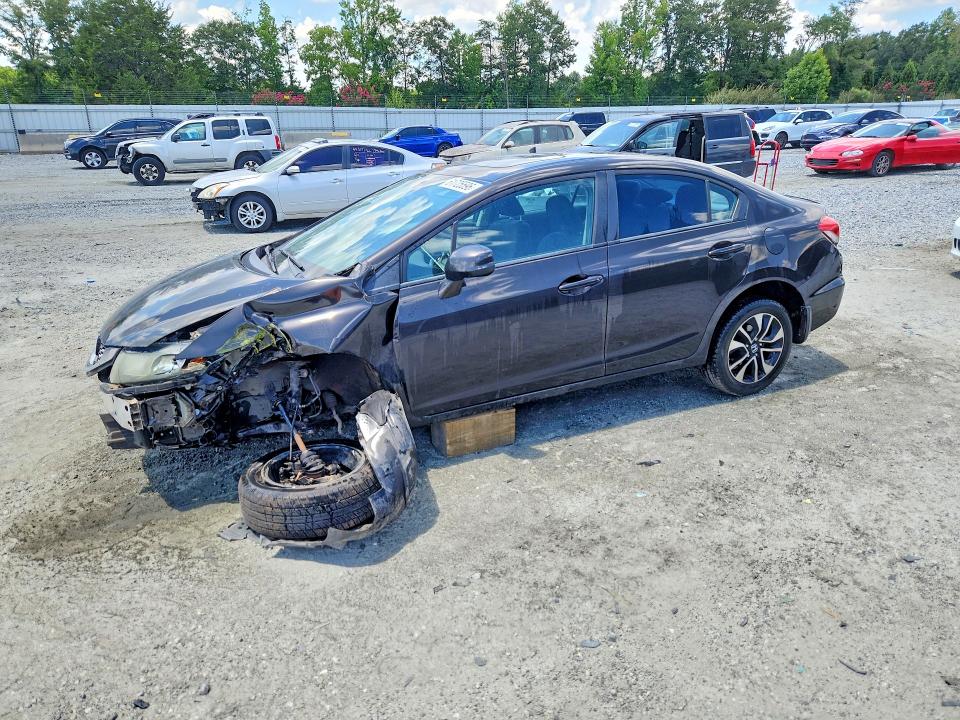 HONDA CIVIC 2013 with VIN 19XFB2F88DE056584 - Photo from auction