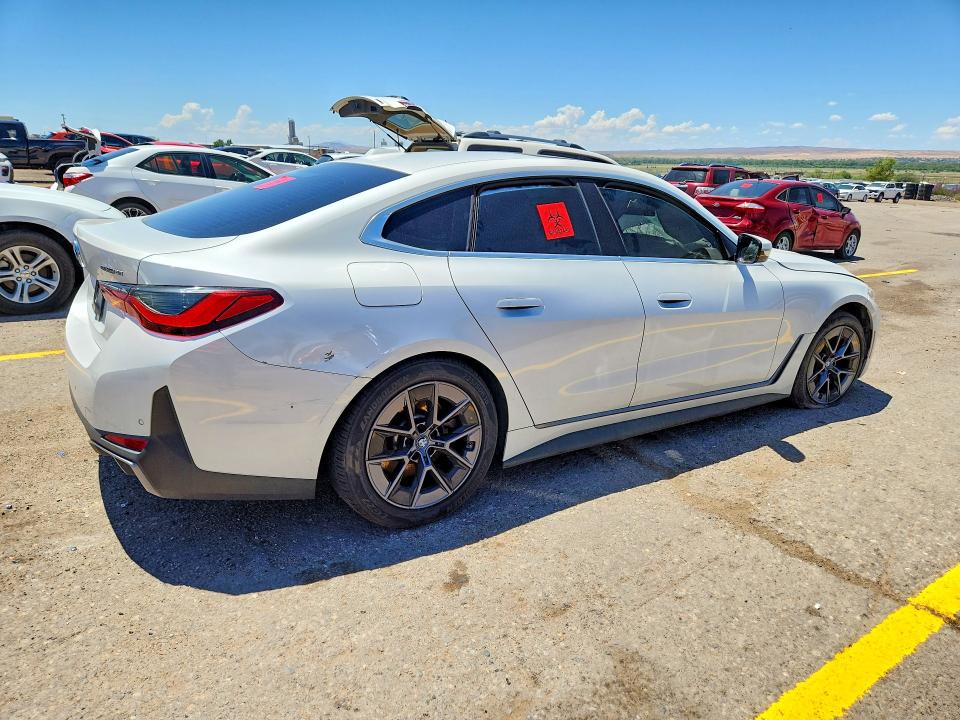 Photo 3 from auction – 2022 BMW I4 with VIN WBY73AW00NFM75833