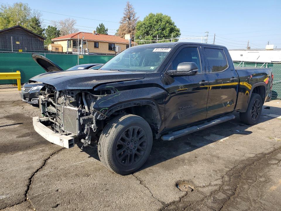 TOYOTA TUNDRA 2022 with VIN 5TFLA5EC6NX007978 - Photo from auction