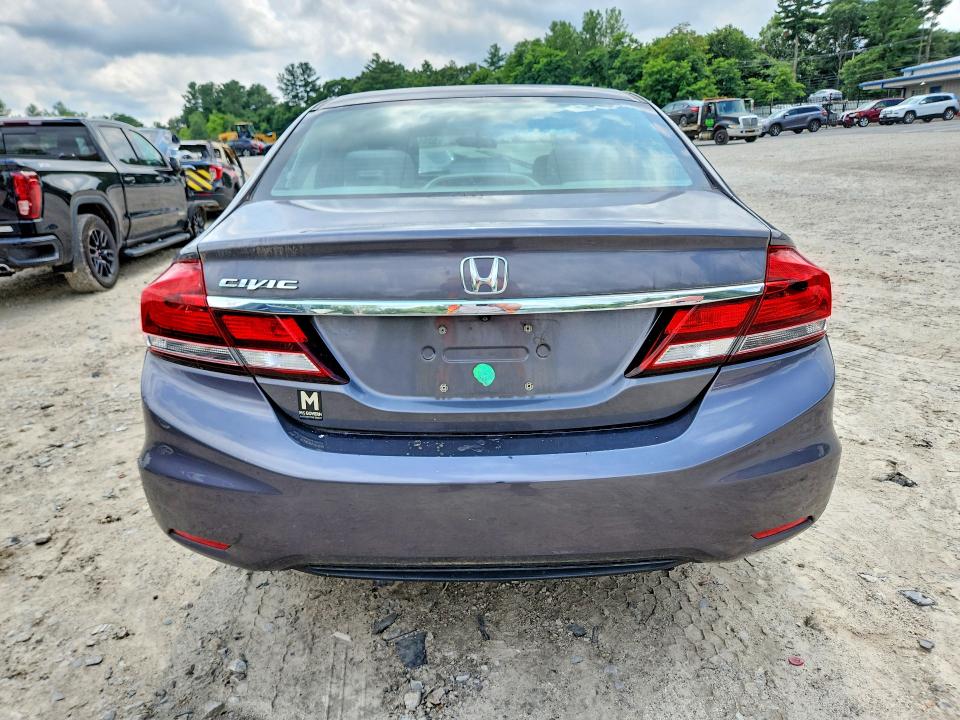 Фото 6 с аукциона – 2014 HONDA CIVIC с VIN 2HGFB2F80EH533869