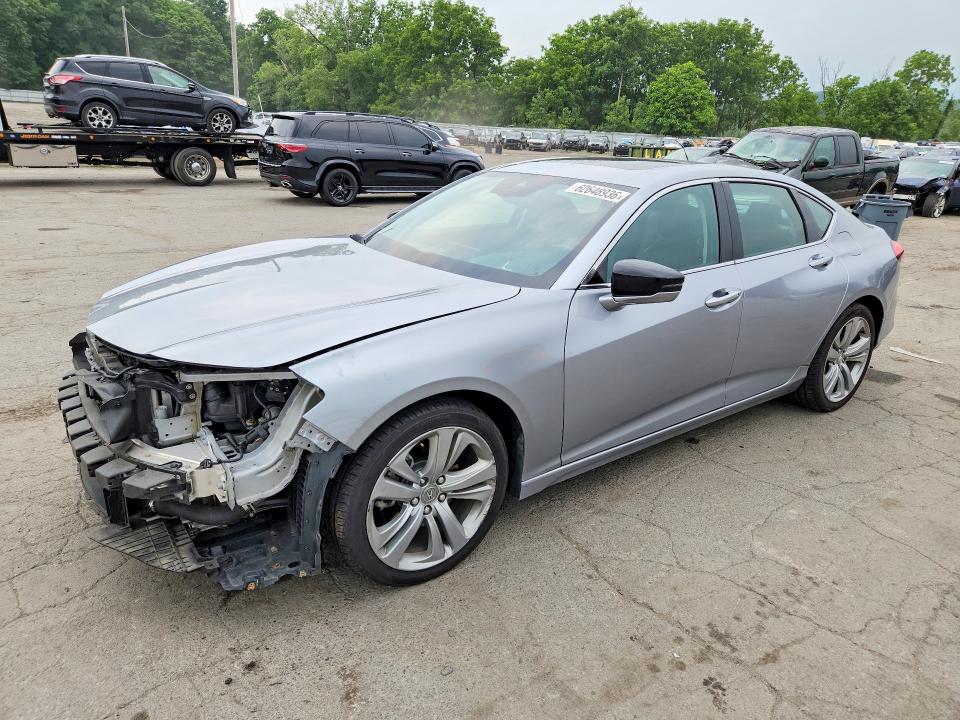 ACURA TLX 2021 with VIN 19UUB6F40MA006844 - Photo from auction