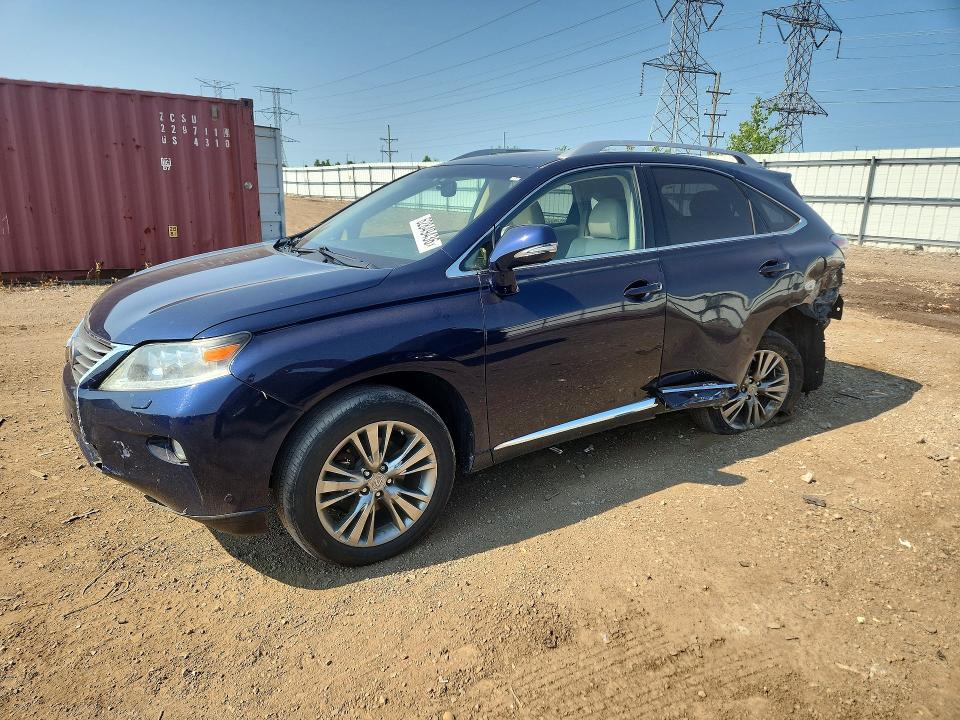LEXUS RX 2013 with VIN JTJBC1BA3D2054993 - Photo from auction