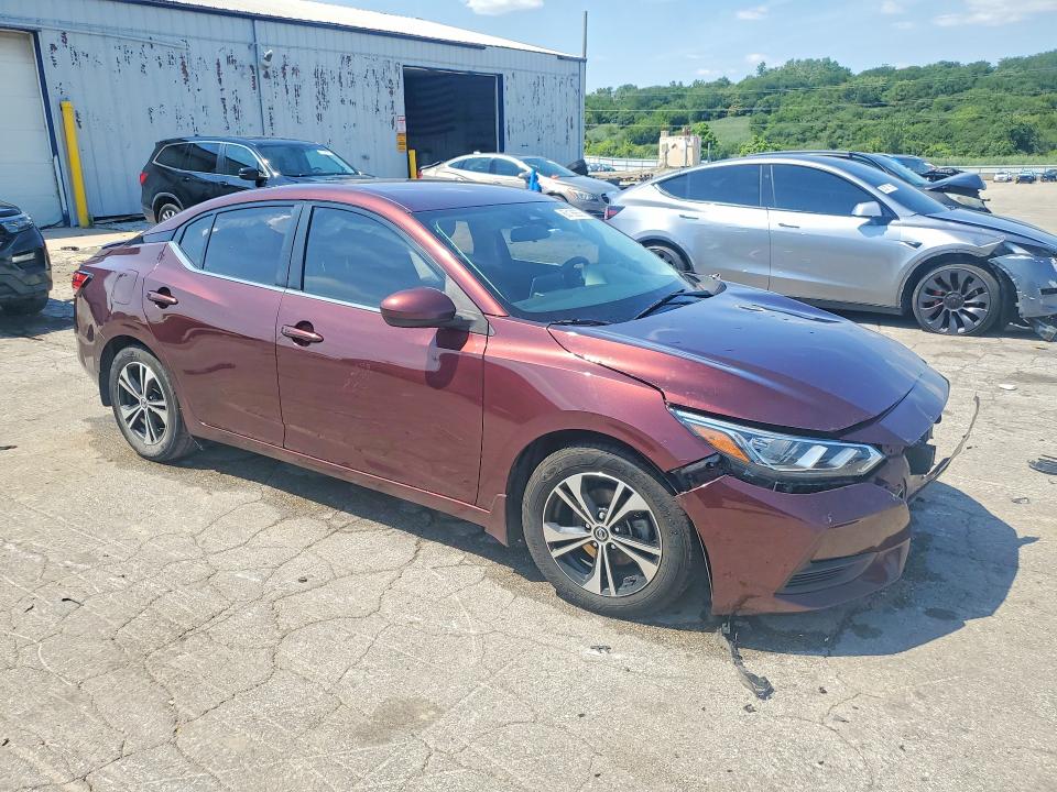 Photo 4 from auction – 2021 NISSAN SENTRA with VIN 3N1AB8CV5MY319218
