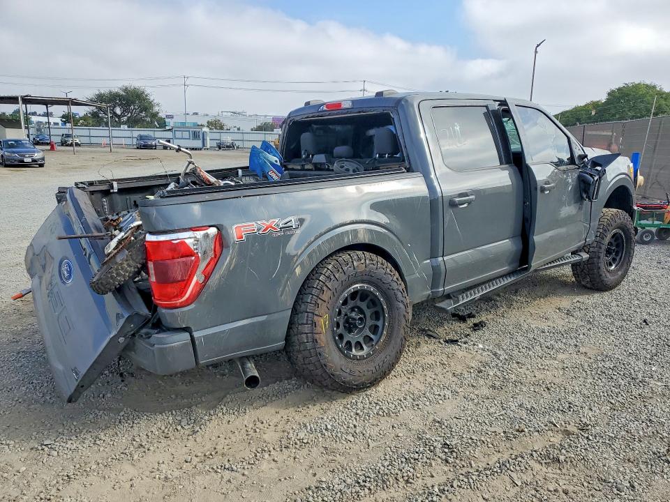 Photo 3 from auction – 2021 FORD F150 with VIN 1FTFW1E56MFA41612