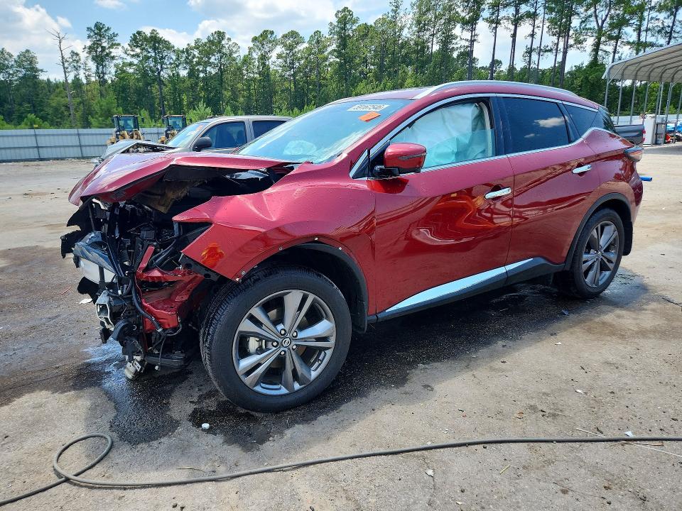 NISSAN MURANO 2020 with VIN 5N1AZ2DJ4LN148292 - Photo from auction