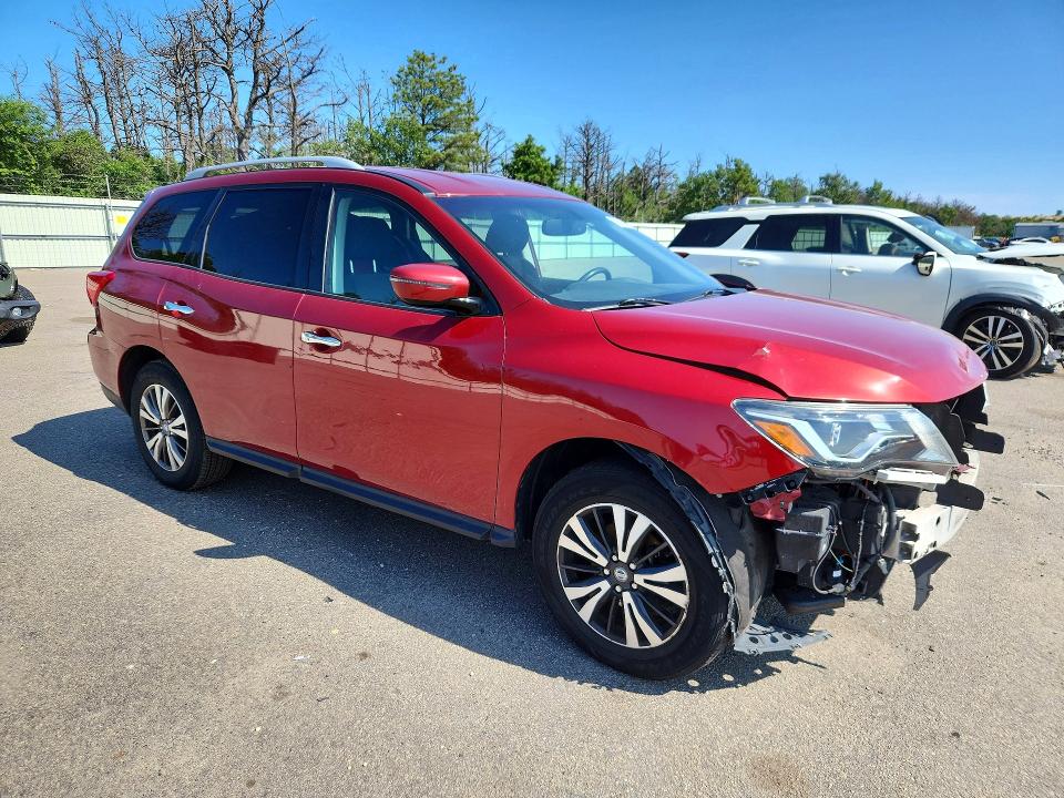 Photo 4 from auction – 2017 NISSAN PATHFINDER with VIN 5N1DR2MM8HC694099