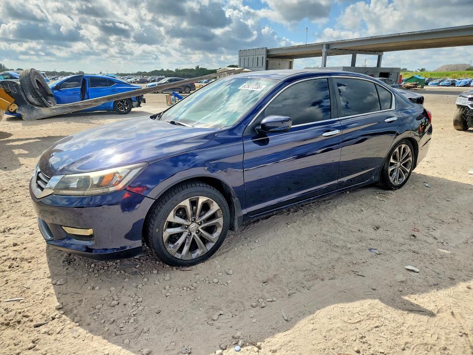 HONDA ACCORD 2014 with VIN 1HGCR2F54EA049349 - Photo from auction