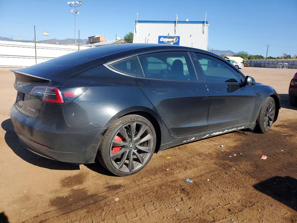 Photo 3 from auction – 2020 TESLA MODEL 3 with VIN 5YJ3E1ECXLF796415