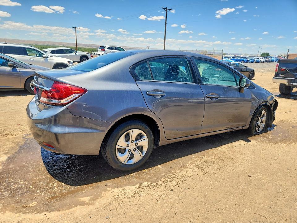 Photo 3 from auction – 2013 HONDA CIVIC with VIN 19XFB2F53DE259968