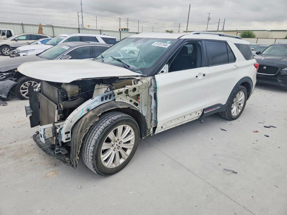 FORD EXPLORER 2020 with VIN 1FMSK7FH2LGA28348 - Photo from auction