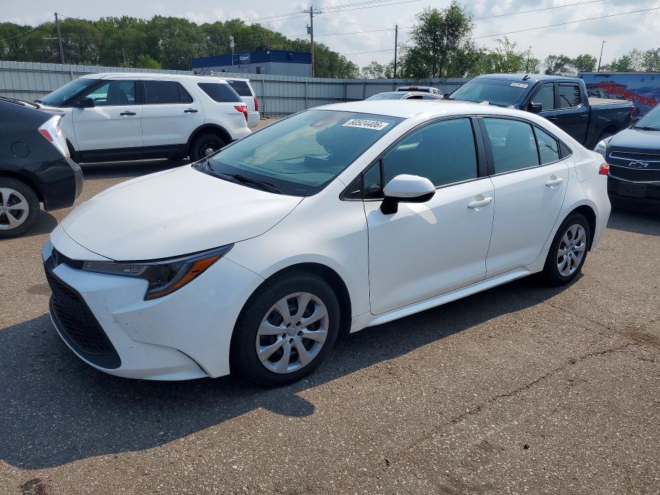 TOYOTA COROLLA 2022 with VIN 5YFEPMAE9NP274832 - Photo from auction