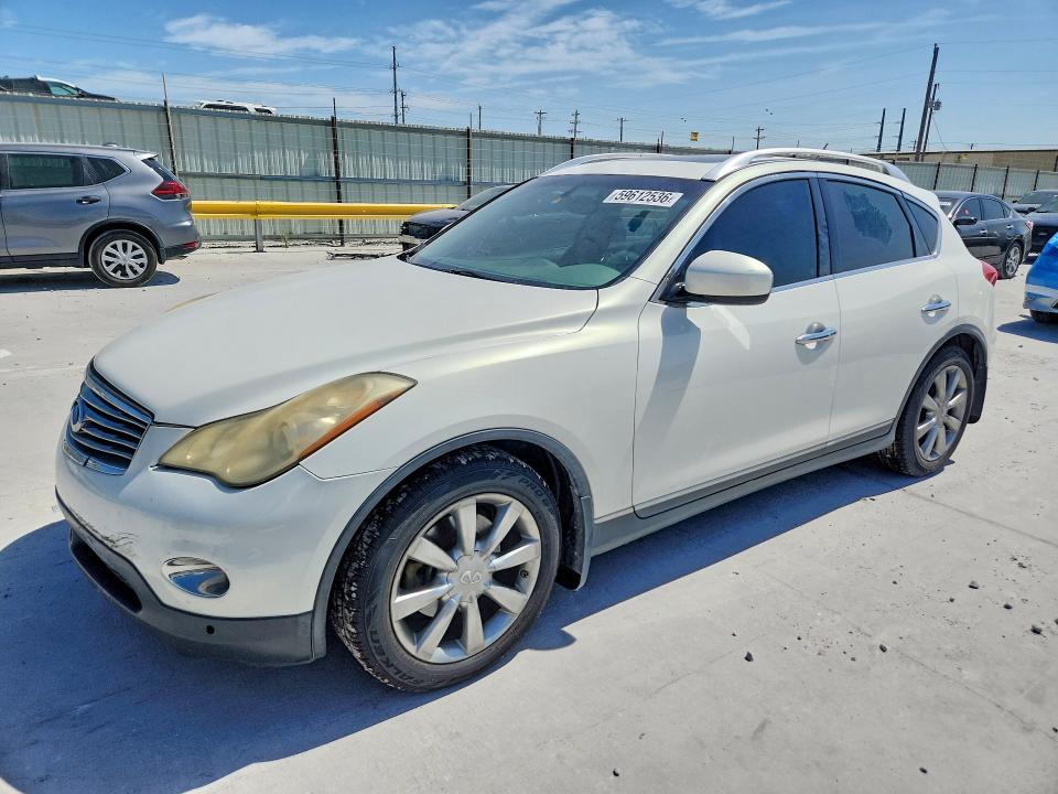 INFINITI EX35 2008 with VIN JNKAJ09F28M359250 - Photo from auction