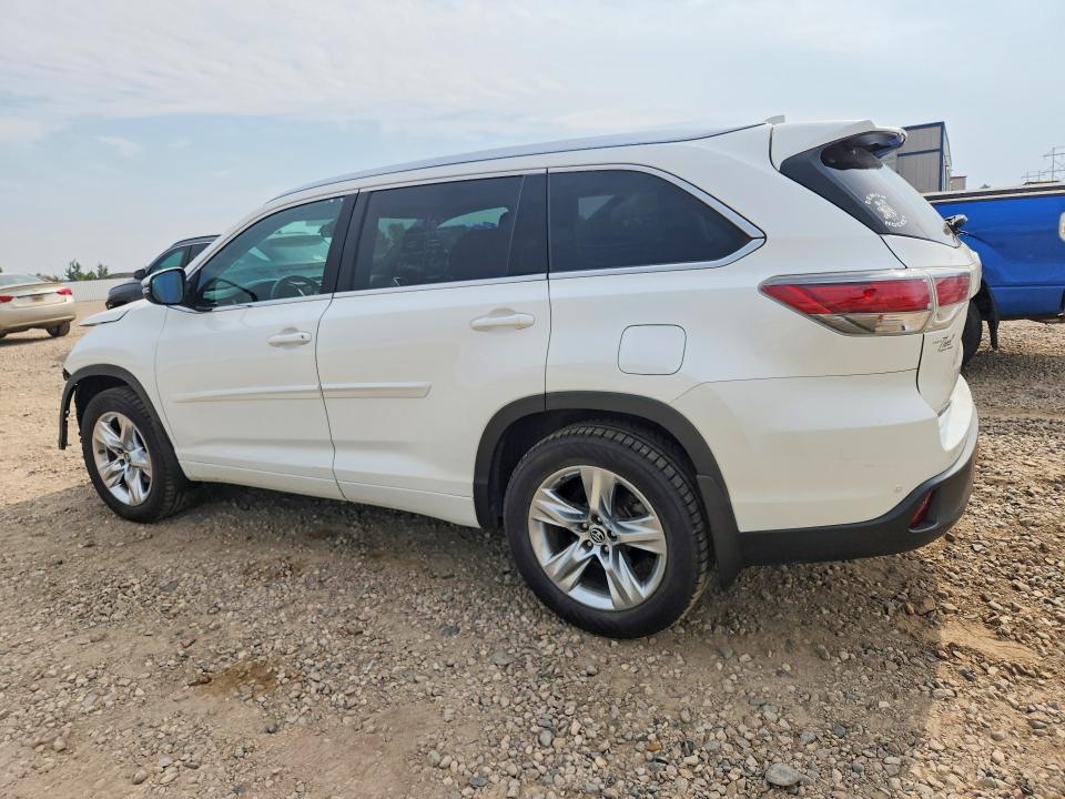 Photo 2 from auction – 2016 TOYOTA HIGHLANDER with VIN 5TDDKRFH1GS268270