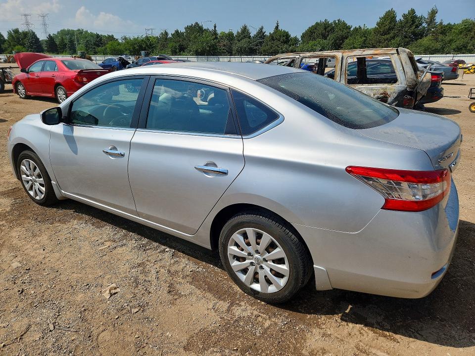 Photo 2 from auction – 2015 NISSAN SENTRA with VIN 3N1AB7AP6FY288210