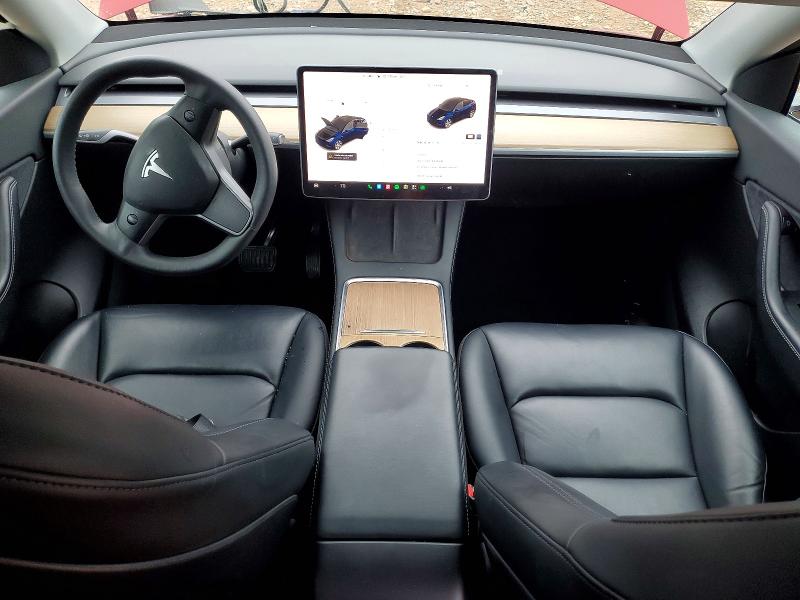 Photo 8 from auction – 2021 TESLA MODEL Y with VIN 5YJYGDEE3MF253685