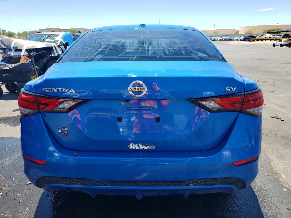 Photo 6 from auction – 2022 NISSAN SENTRA with VIN 3N1AB8CV7NY305094