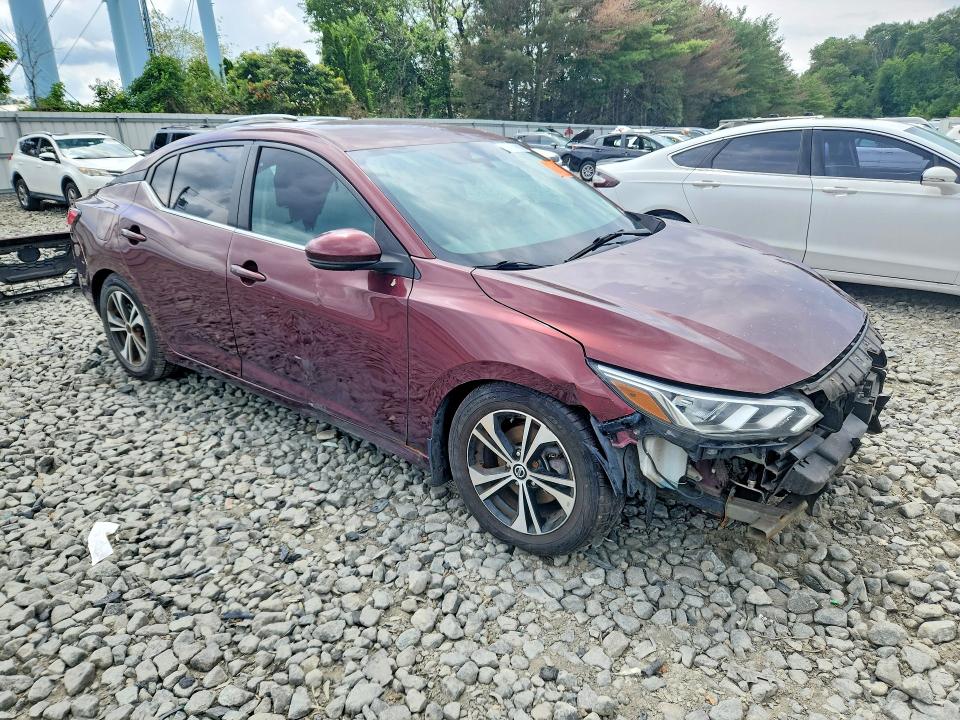 Photo 4 from auction – 2020 NISSAN SENTRA with VIN 3N1AB8CV0LY296719