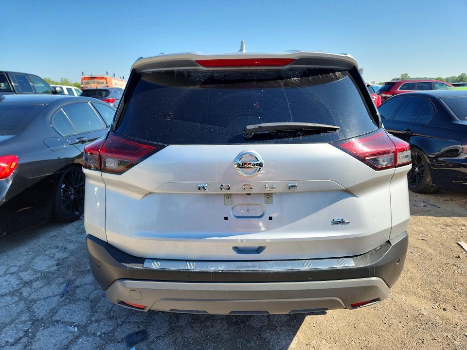 Photo 6 from auction – 2021 NISSAN ROGUE with VIN 5N1AT3CA5MC814727